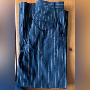 Banana Republic Women’s Black Pinstripe Dress Pants